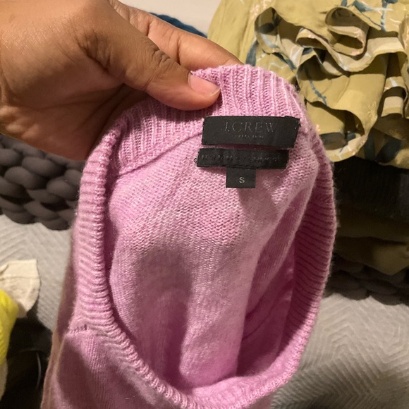 J. Crew Lilac Women's Cashmere Sweater - Picture 4 of 5